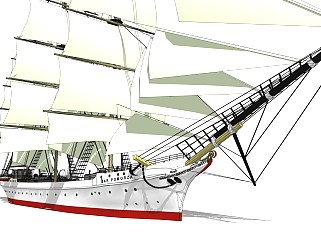 精细民用船只模型 游轮 货轮  (10)